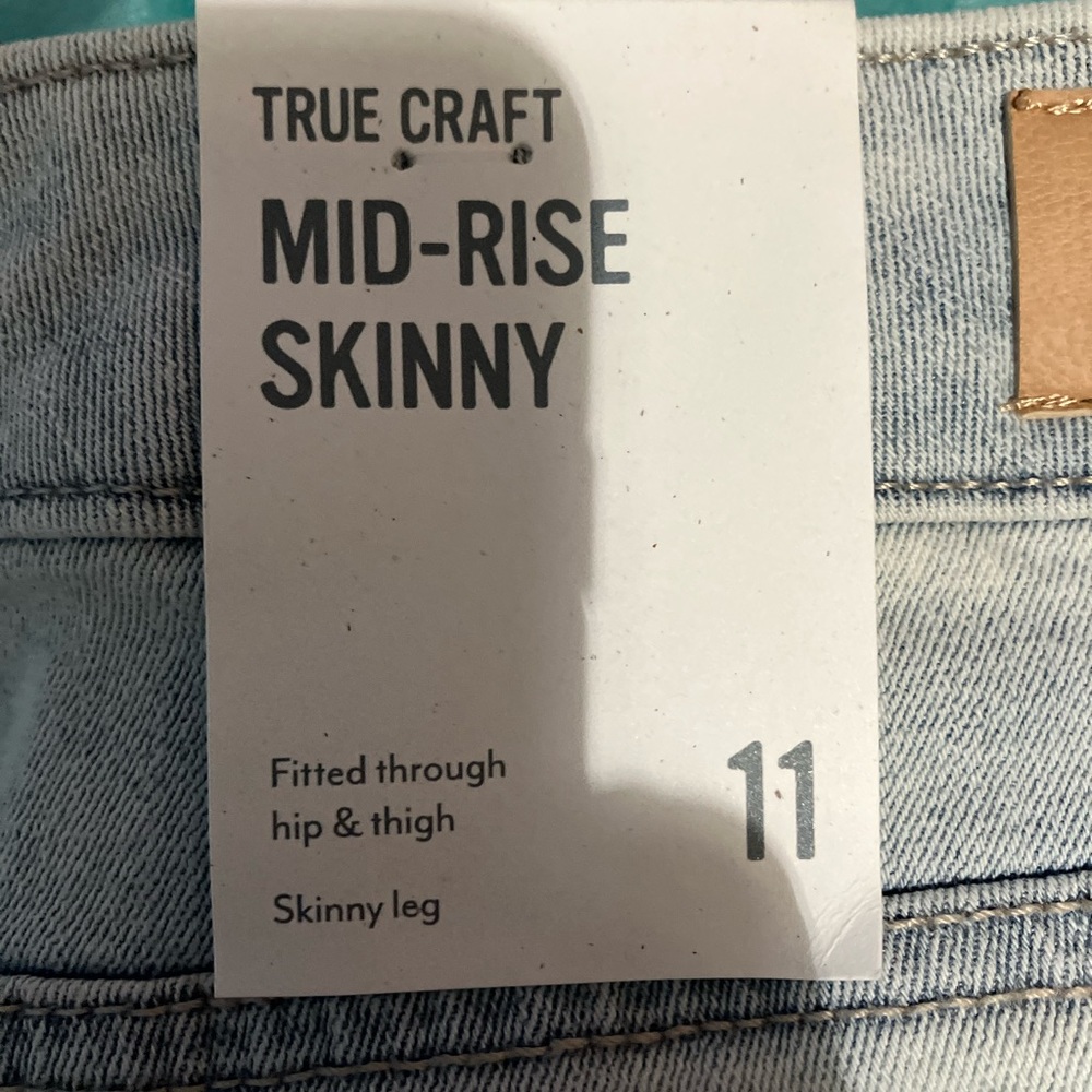 Light washed skinny jeans brand new with tags